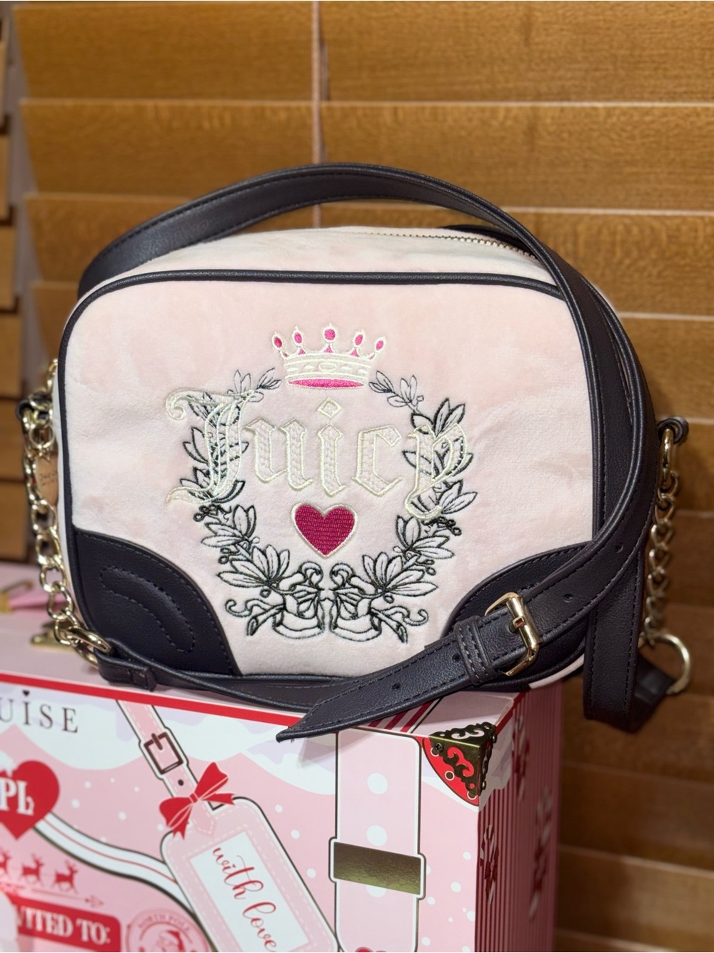 Juicy Couture Velour Shoulder Bag